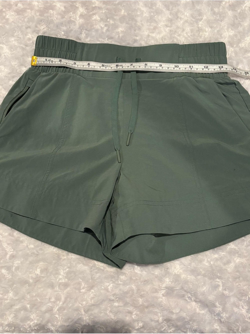 all in motion Sage Green Drawstring Athletic Shorts - Picture 5 of 8